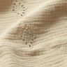 Mousseline/dubbel gehaakte stoffen Los borduursel Ruit – anemoon,  thumbnail number 2