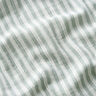 Mousseline/dubbel gehaakte stoffen Doubleface Strepen – riet/wit,  thumbnail number 2