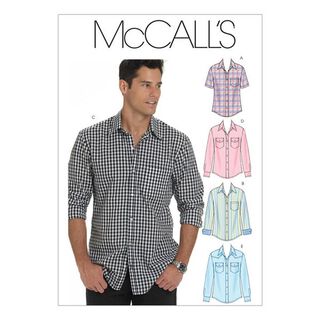 Herenoverhemd, McCalls 6044 | 34 - 44 | 46 - 56, 