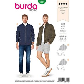 Herenjas, Burda 6351 | 46 - 56, 