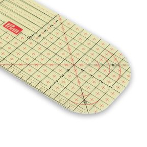 Strijkliniaal [30 x 10 cm] | Prym – transparant, 