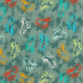 Alpenfleece gespoten dinosaurus  – riet, 