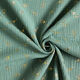 Mousseline/dubbel gehaakte stoffen Glitter paardenbloemen – riet/goud,  thumbnail number 3