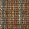 Bouclé scheerwol mix kleurrijke strepen & lurex – middelbruin,  thumbnail number 1