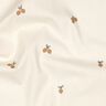 GOTS Katoenpopeline kleine citroenen | Poppy Fabrics – natuur/reekalf,  thumbnail number 2
