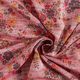 Katoen-linnen-mix weelderige lentebloemen – rood,  thumbnail number 3