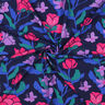 LENZING™ ECOVERO™ viscosestof Amira Floral | Nerida Hansen – nachtblauw/intens roze,  thumbnail number 3