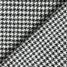 Mantelstof Wolmix Glitter pied-de-poule – zwart/ecru,  thumbnail number 4