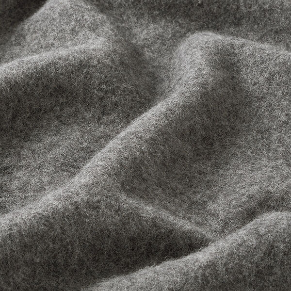 GOTS Merino wolfleece kbT biologische wol | Albstoffe – grijs, image number 3