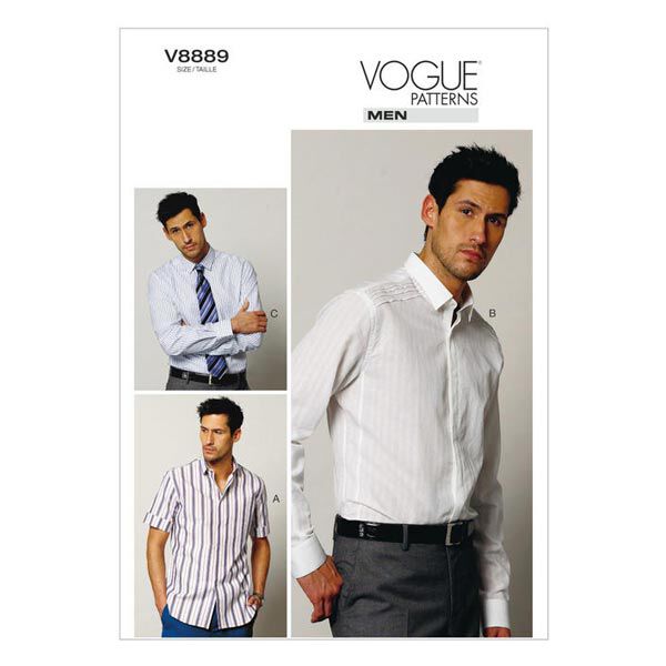 Overhemd, Vogue 8889 | 44 - 56,  image number 1