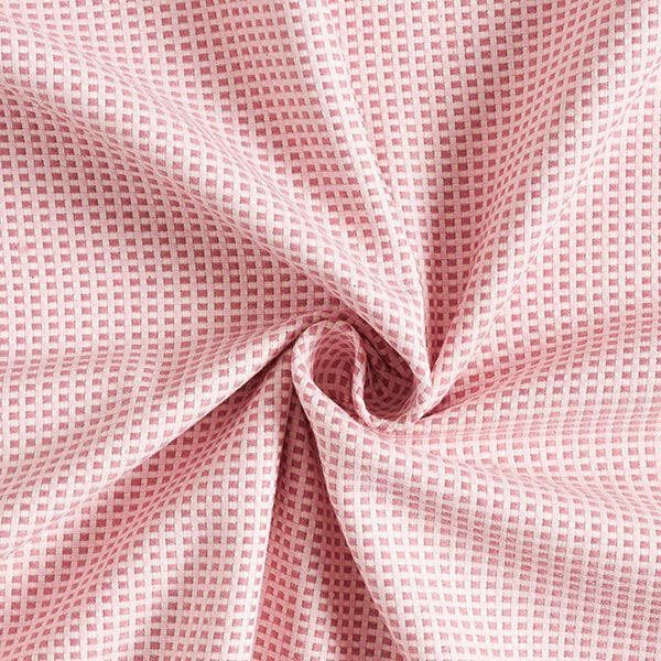 Decostof Jacquard Structuur effen – roze/wit, image number 3