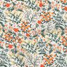 Mousseline/dubbel gehaakte stoffen Bloemenweide Digitaal printen | Poppy Fabrics – ecru/perzik,  thumbnail number 2