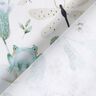 Katoenpopeline Leven bij de vijver Digitaal printen – wit/babyblauw,  thumbnail number 4