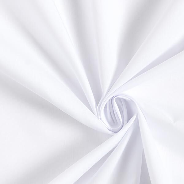 Onderhoudsarme polyester katoen-mix – wit,  image number 1