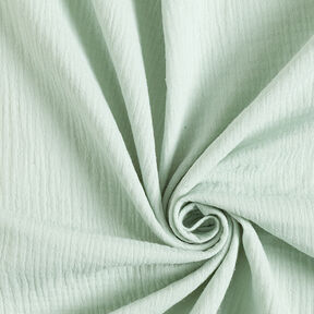 Mousseline/dubbel gehaakte stoffen – mint, 