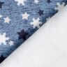 Sweatshirt geruwd Sneeuwvlokjes en sterren Digitaal printen – blauwgrijs,  thumbnail number 5