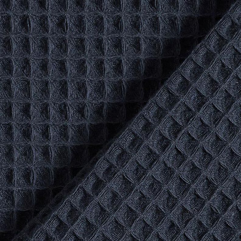 Wafelpiqué – marineblauw, image number 3