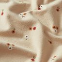 Katoenjersey Mini-bloempjes – zand, 