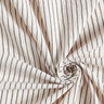 Blousestof Katoenmix Brede strepen – ecru/zwart,  thumbnail number 3