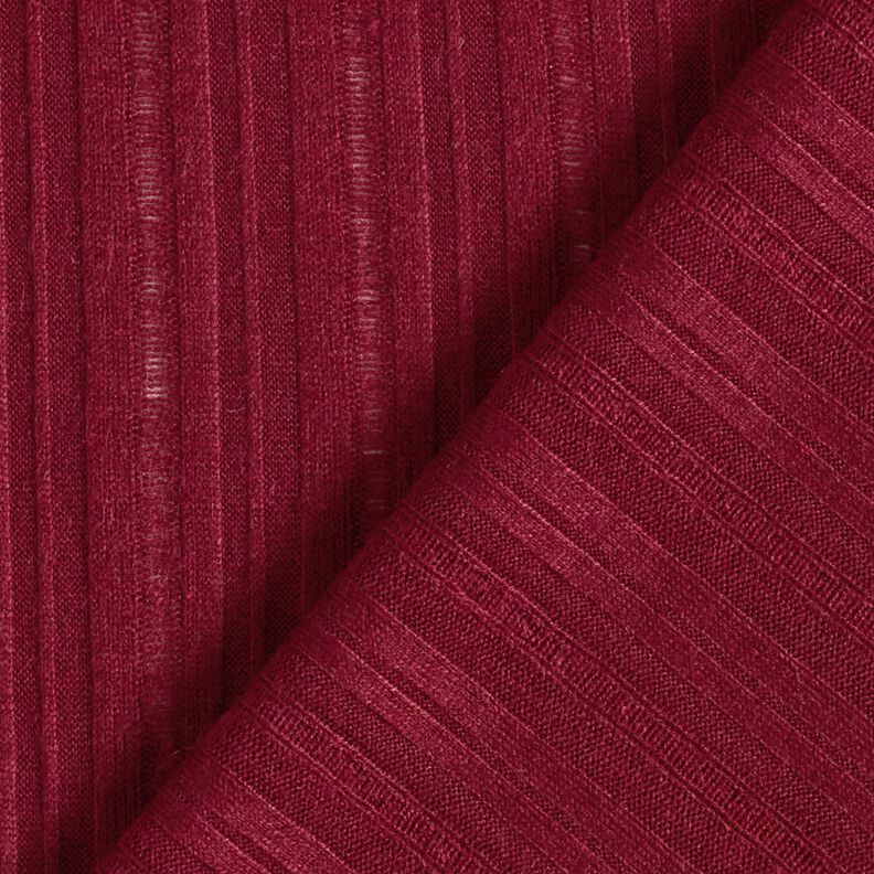 Tricot effen – bordeauxrood,  image number 5