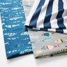 Decostof Katoenkeper Strepen – wit/indigo,  thumbnail number 5