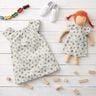 Mousseline/dubbel gehaakte stoffen Takken | Poppy Fabrics – ivoor/mocca,  thumbnail number 5