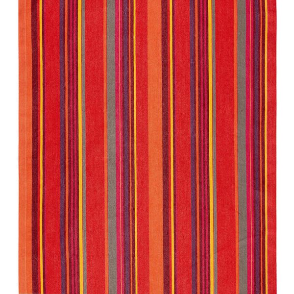 Outdoor Ligstoel stof Lengtestrepen, 44 cm – rood/lila, image number 1