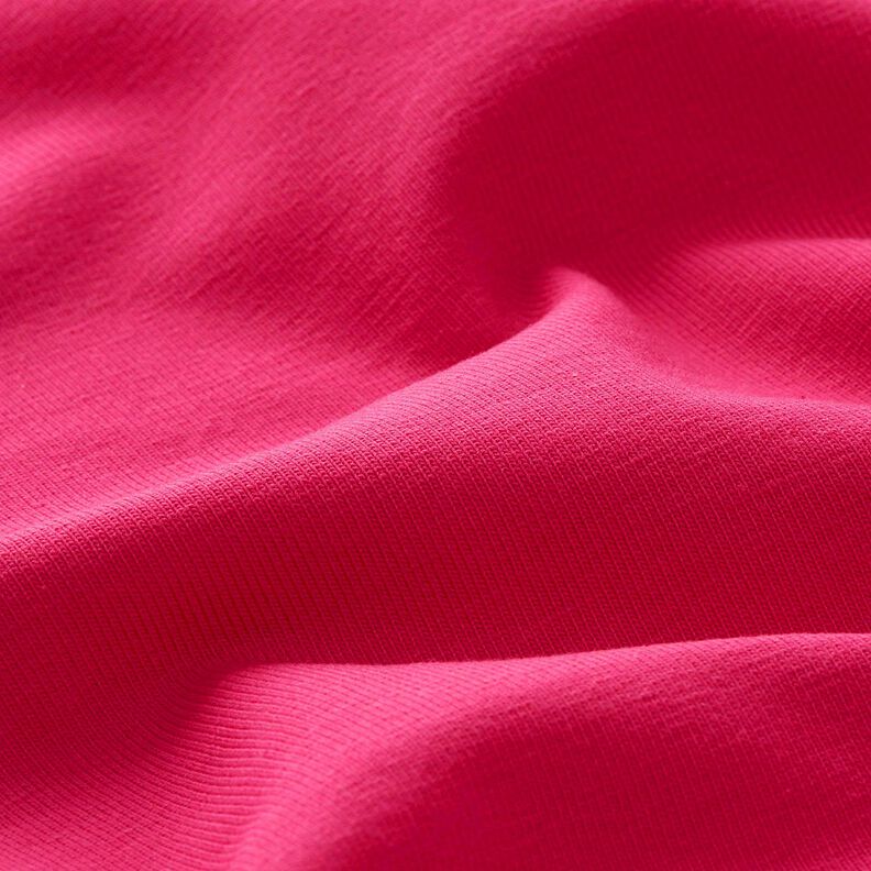 Katoenjersey medium effen – intens roze,  image number 2
