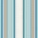 Katoen cretonne retro strepen – licht turkoois,  thumbnail number 1