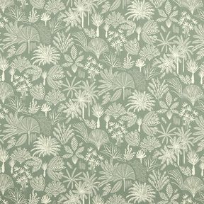 Decostof Half panama abstracte palmbomen – riet/natuur – riet/natuur, 