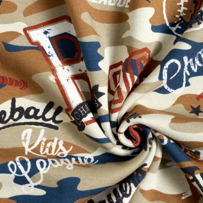 Alpenfleece Honkbal – middelbruin, image number 3