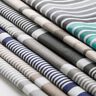 Outdoorstof Canvas Strepen – marineblauw/wit,  thumbnail number 7