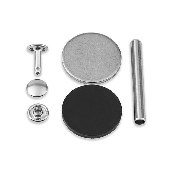 Holle klinknagels 6-9mm klembereik [12 stuks | Ø 9 mm] | Prym – zilver metalen,  image number 2