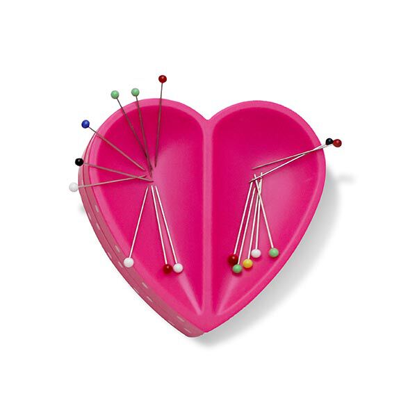 Magnetisch speldenkussenhart [ Afmetingen:  80  x 80  x 26 mm  ] | Prym Love – pink,  image number 1
