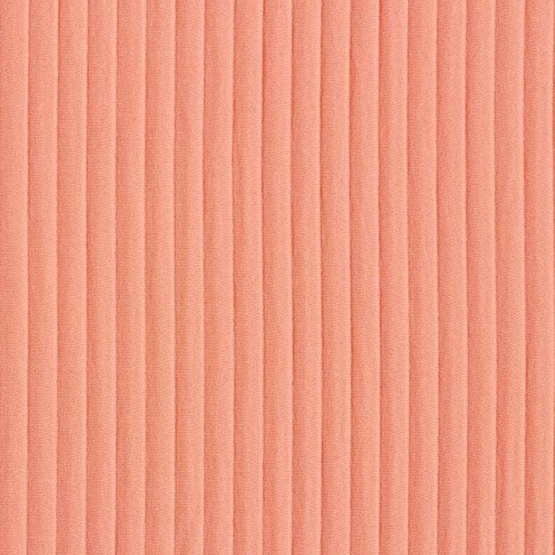 Stretch jacquard 3D-strepen | Fibre Mood – zalm, image number 1