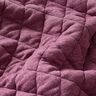 Gewatteerde jersey ruiten – druif,  thumbnail number 2