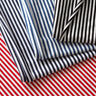 Katoenjersey smalle strepen – jeansblauw/wit,  thumbnail number 3