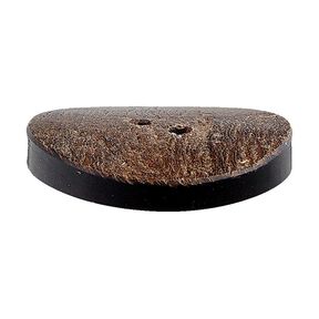 Hoornknoop klederdracht - donkerbruin, 