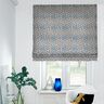 Decostof Half panama abstract luipaardpatroon – blauw/cashew,  thumbnail number 6