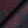 Mantelstof Wolmix Camouflage – zwart/merlot,  thumbnail number 4