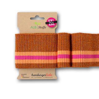 Biologische Boordstof CUFF ME RIPPED [140 cm | 7,5 cm] | Albstoffe, 