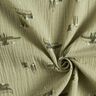 Mousseline/dubbel gehaakte stoffen krokodillen en kikkers – riet,  thumbnail number 3