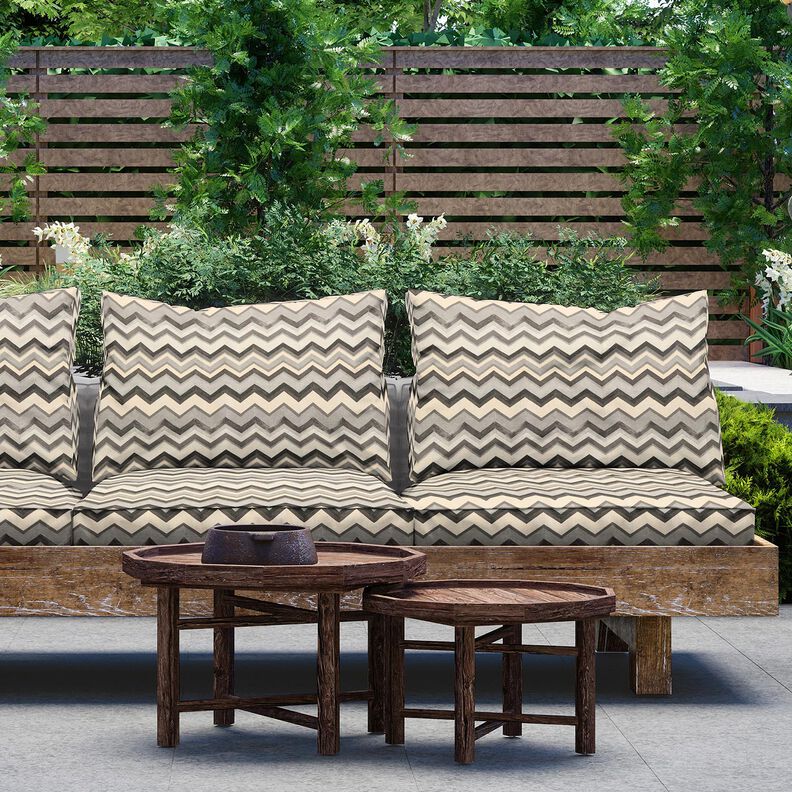 Outdoorstof Canvas Punten – grijs,  image number 6