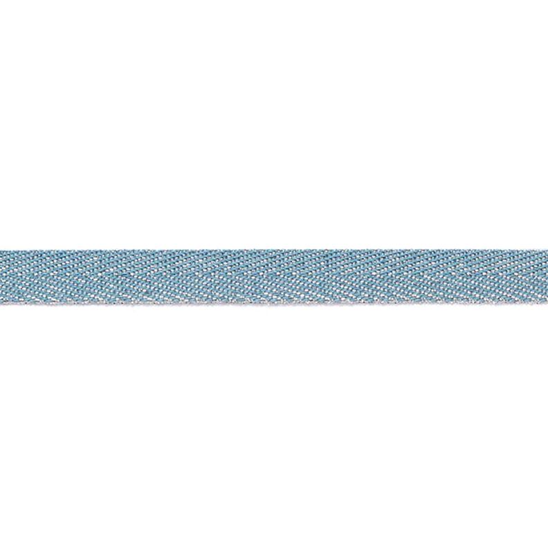 Webband Metallic [9 mm] – stralend blauw/zilver metallic,  image number 2