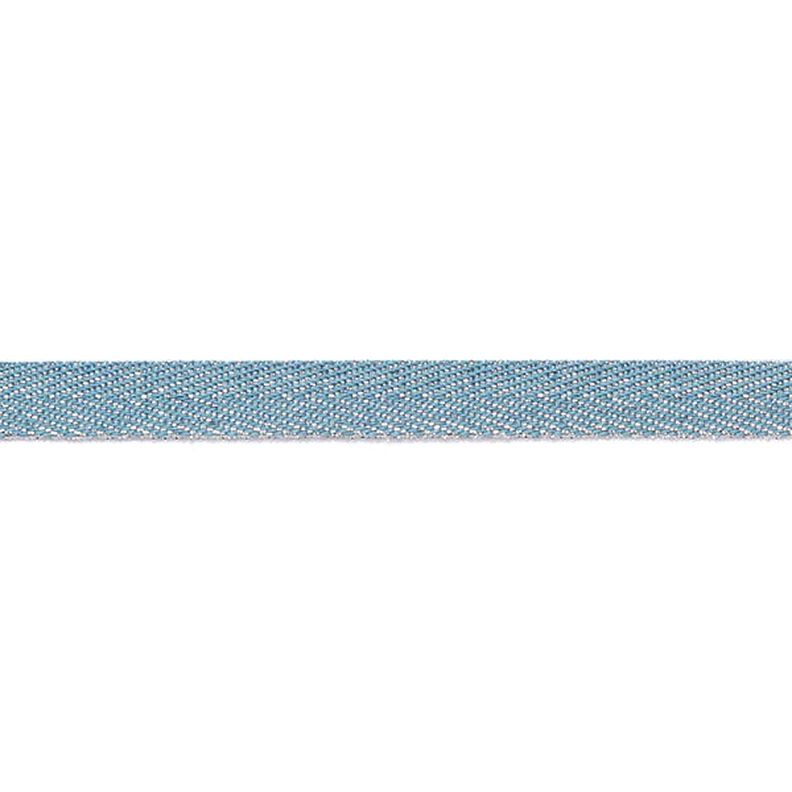 Webband Metallic [9 mm] – stralend blauw/zilver metallic,  image number 2