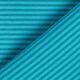 Boordstof rondgebreid smalle ringen – petroleum/turkoois,  thumbnail number 4