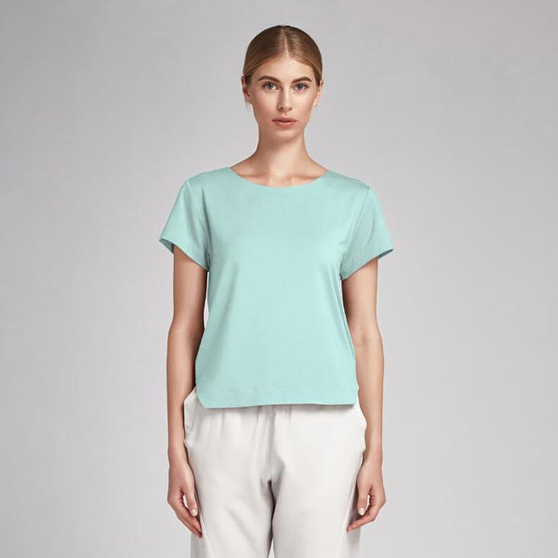 Katoenpopeline Effen – mint,  image number 6