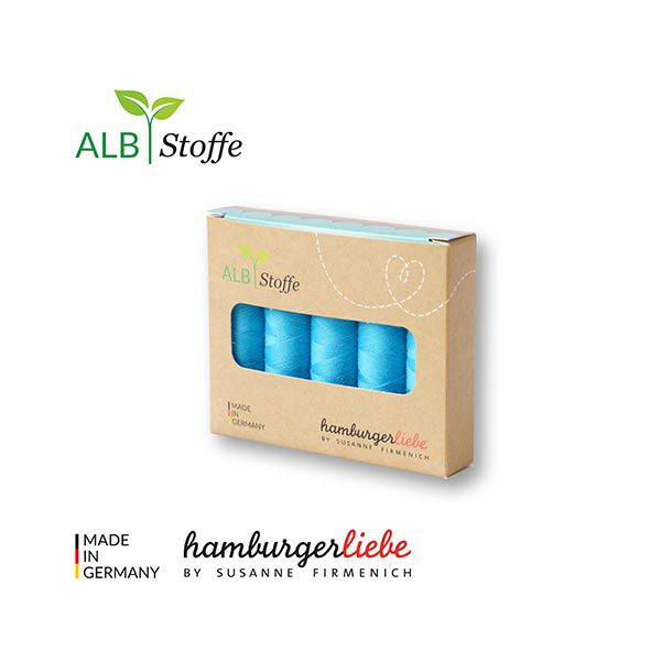 Stitch Me Set naaigaren [ 5 x 200 m ] | Albstoffe – babyblauw,  image number 1