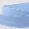 Biasband Polycotton [20 mm] &ndash; lichtblauw,  thumbnail number 2