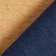 Vaste stof met denim-look en fleece aan de achterkant – marineblauw/beige,  thumbnail number 4